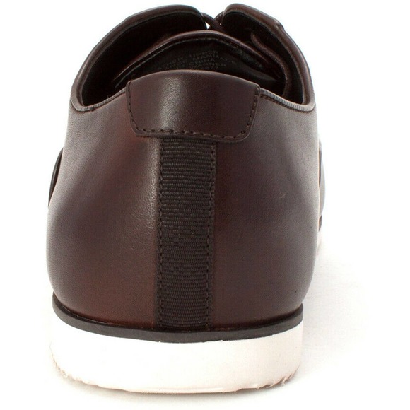 Bar III Mens Warner Casual Smooth Oxfords Brown 8.5